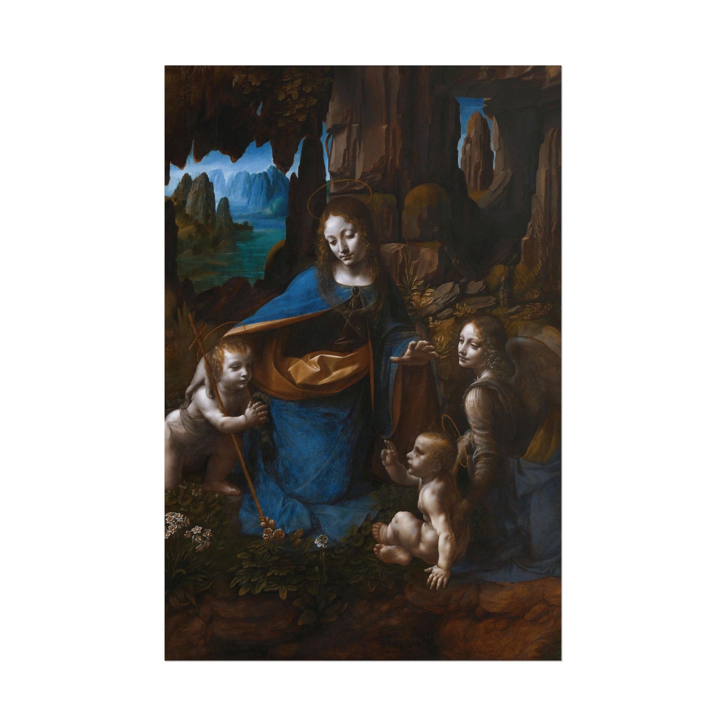 Virgin of the Rocks Reproduction