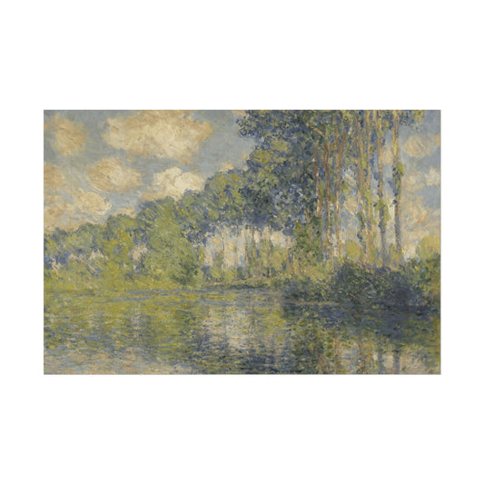 Poplars on the Epte Reproduction