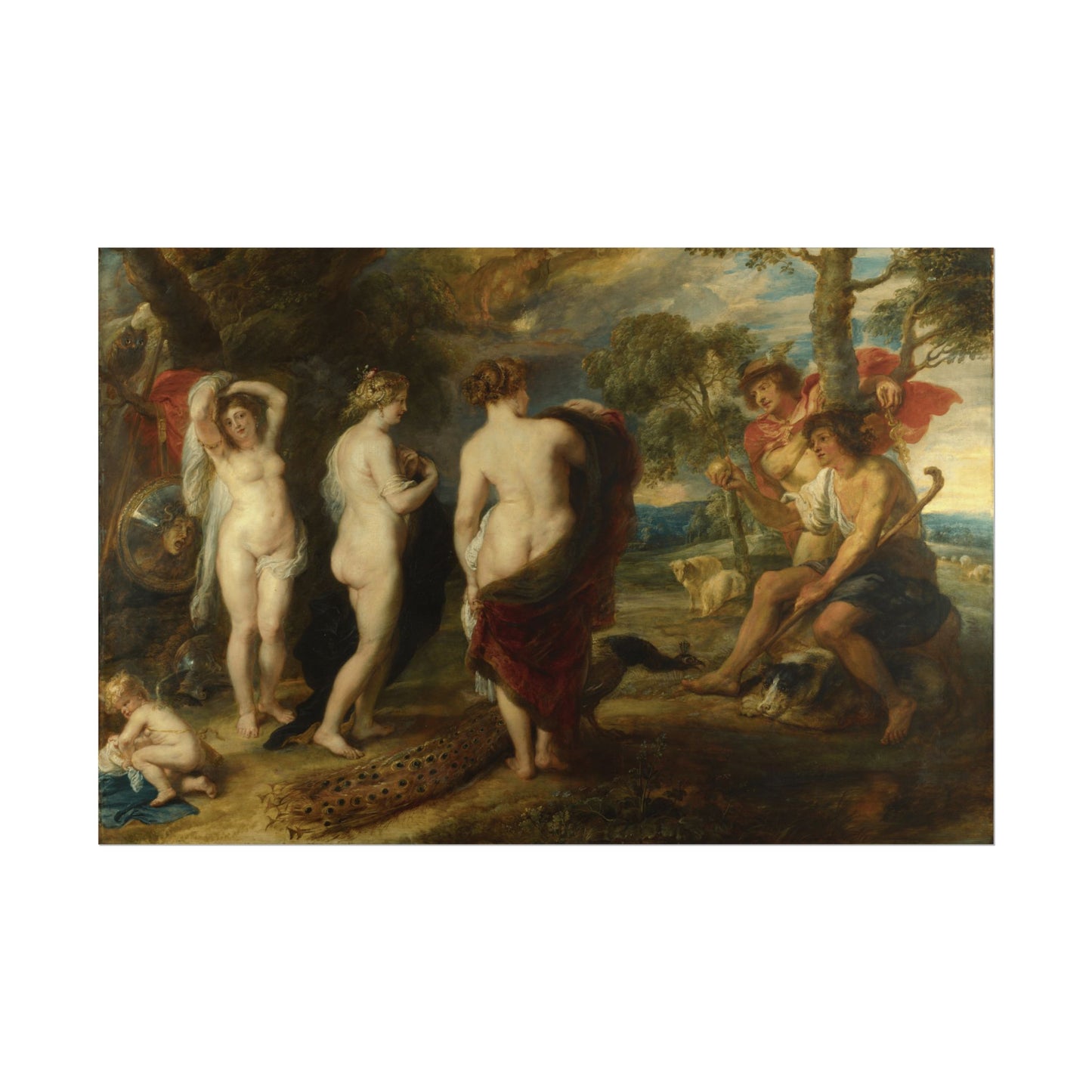The Judgment of Paris Reproduction