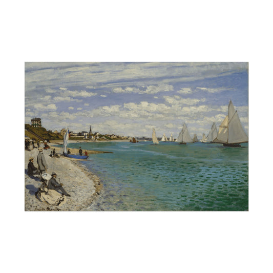 Regatta at Sainte-Adresse Reproduction