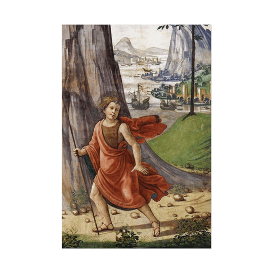 St John the Baptist in the Desert Reproduction