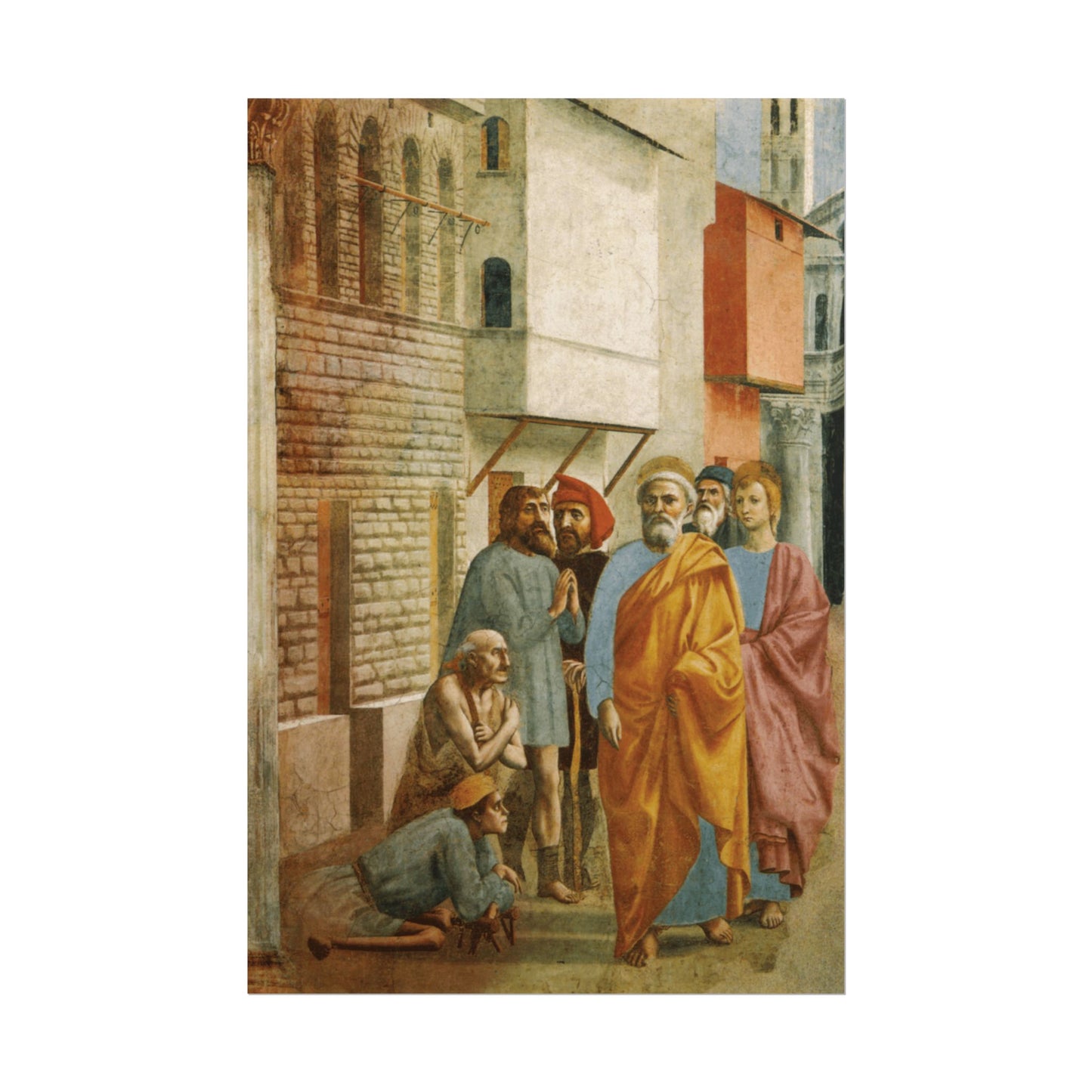 St. Peter Healing the Sick with His Shadow Reproduction