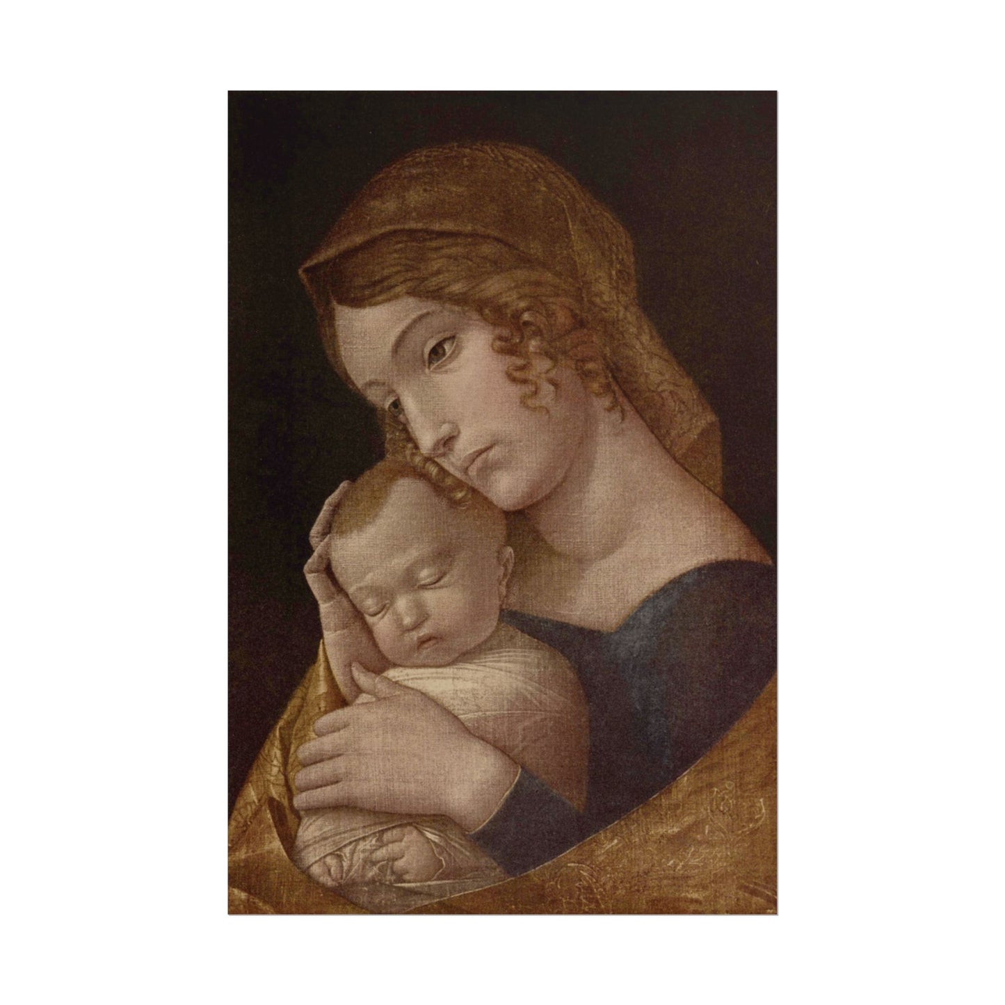 Madonna with Sleeping Child Reproduction