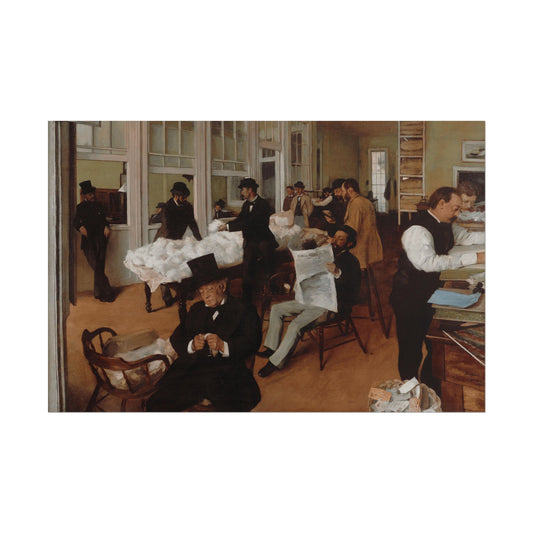 The Cotton Office in New Orleans Reproduction
