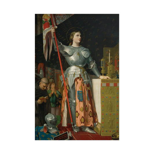 Joan of Arc at the Coronation of Charles VII Reproduction