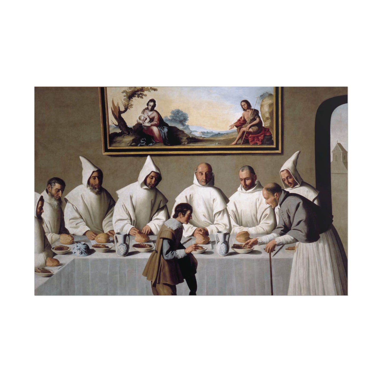 Saint Hugh in the Refectory Reproduction
