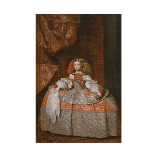 Infanta Margarita Teresa in a Pink Dress Reproduction