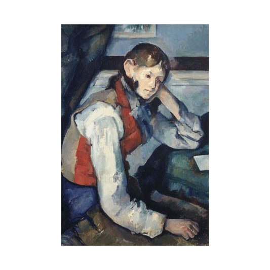 The Boy in the Red Vest Reproduction