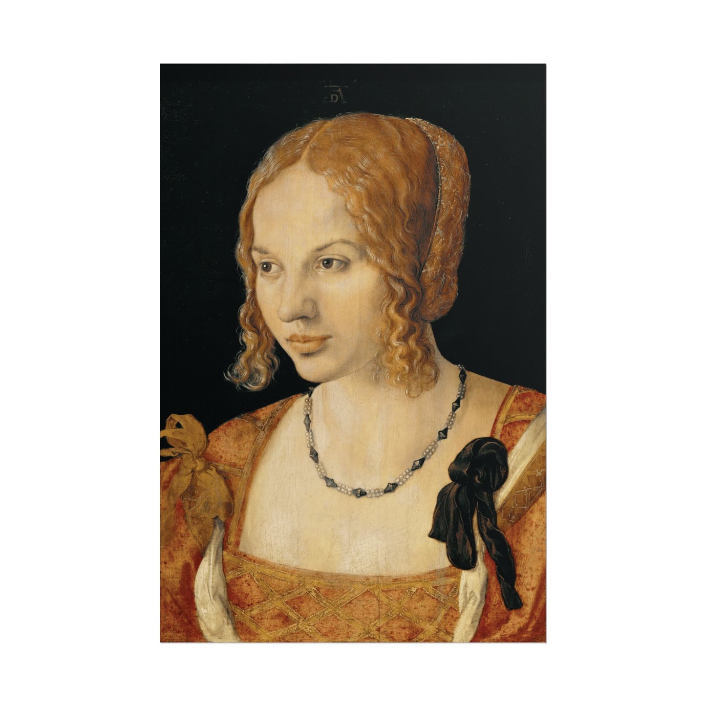 Portrait of a Young Venetian Woman Reproduction