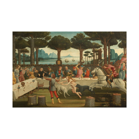 The Story of Nastagio Degli Onesti III Reproduction