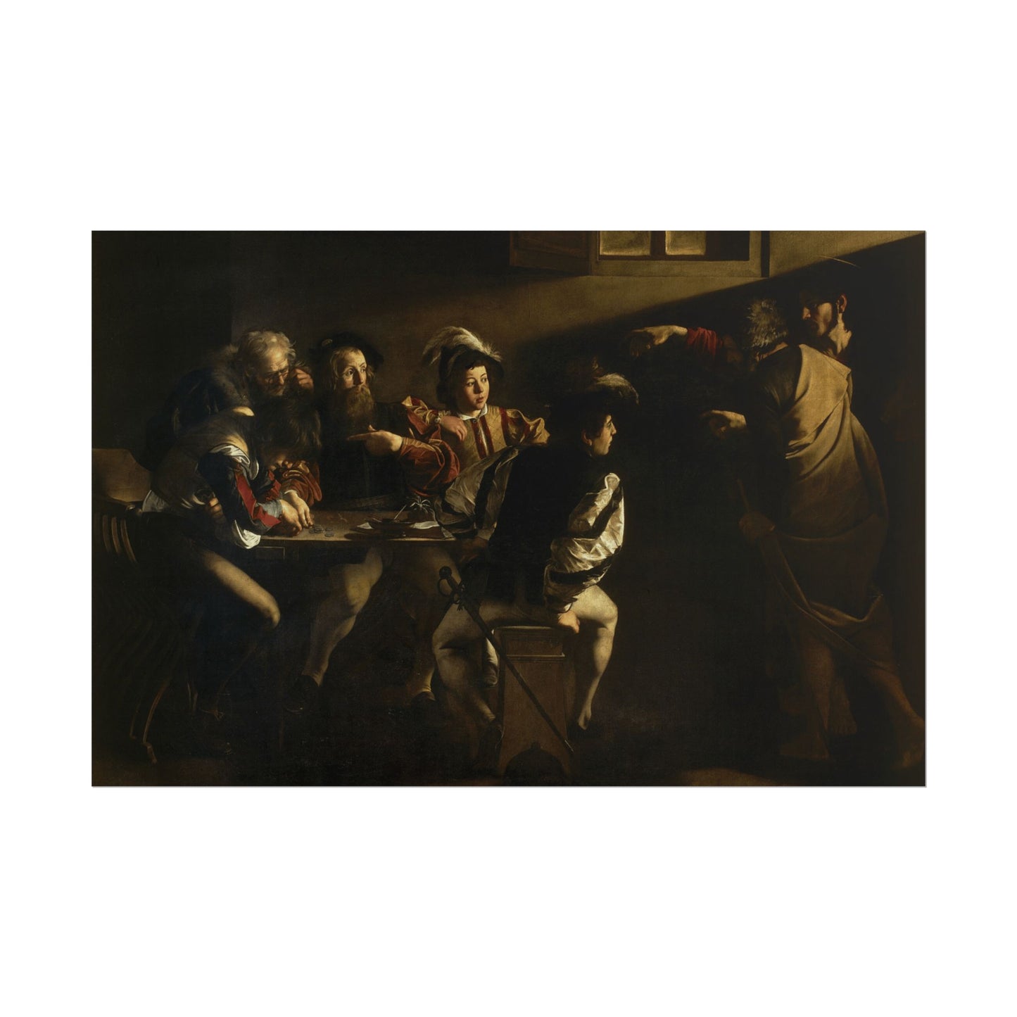 The Calling of Saint Matthew Reproduction
