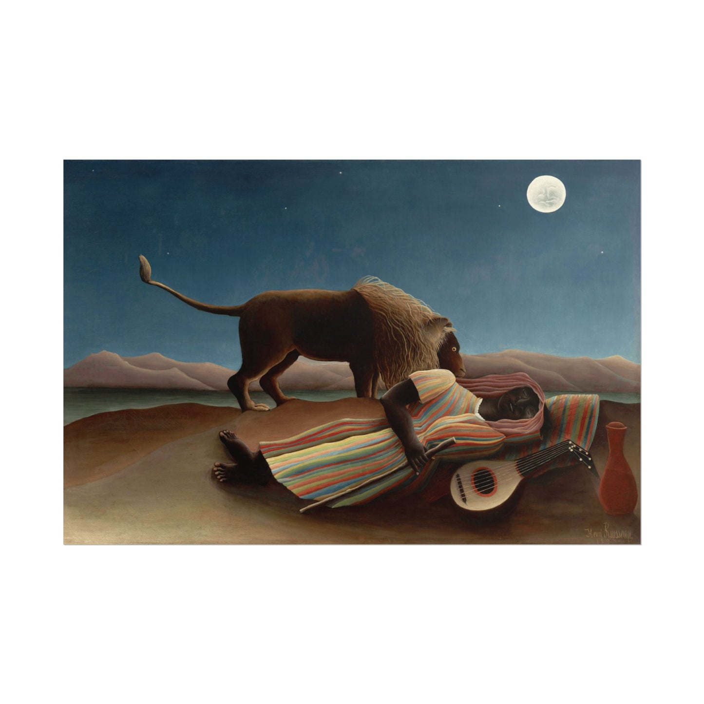 The Sleeping Gypsy Reproduction