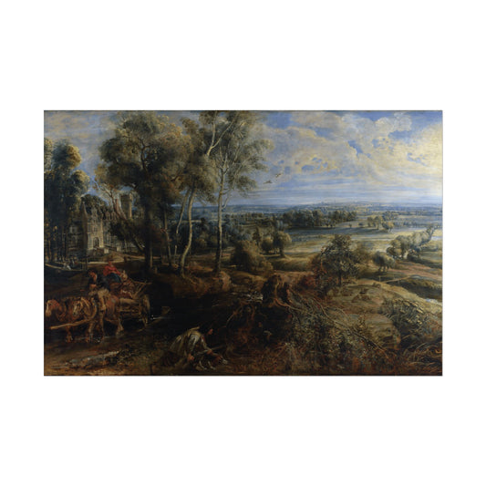Autumn Landscape with a View of Het Steen Reproduction