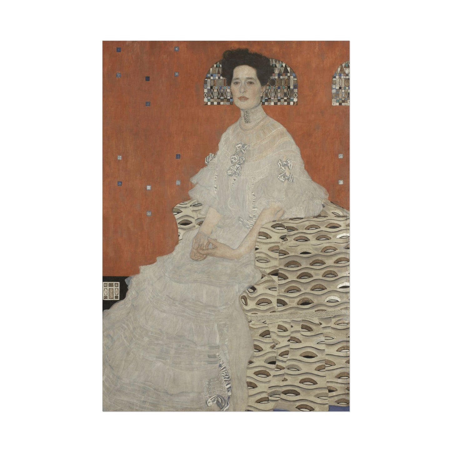 Portrait of Fritza Riedler Reproduction