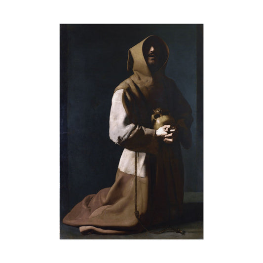 Saint Francis in Meditation Reproduction