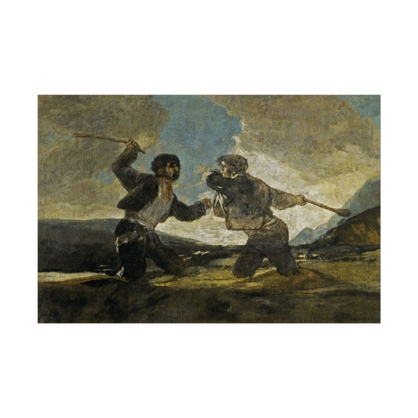 Fight with Cudgels Reproduction