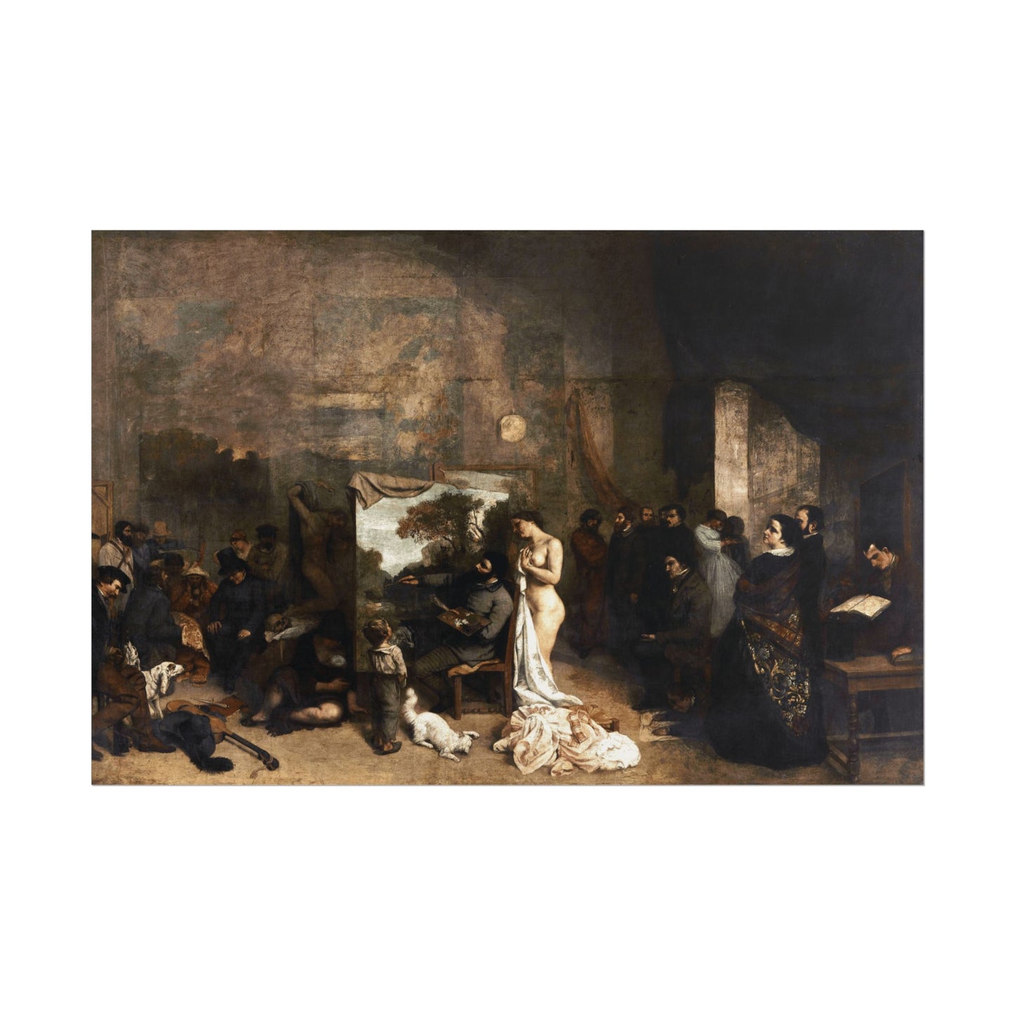 The Painter’s Studio Reproduction