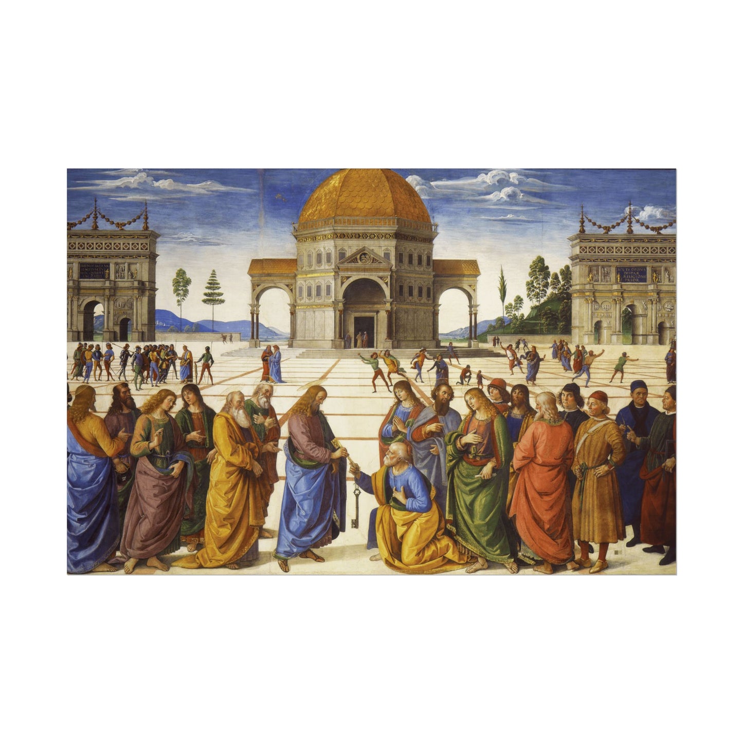 Christ Handing the Keys to St. Peter Reproduction