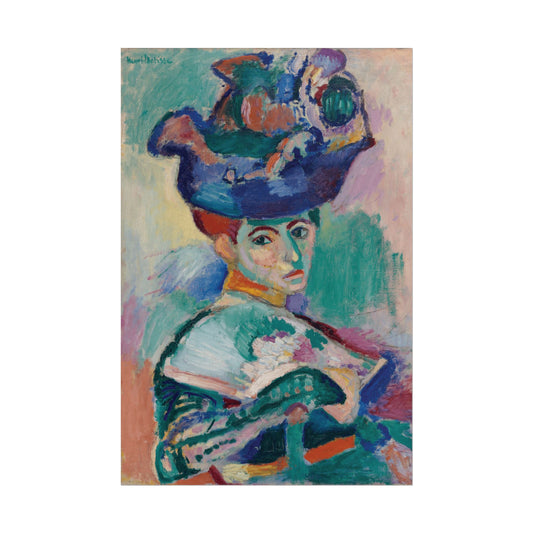 Woman with a Hat Reproduction
