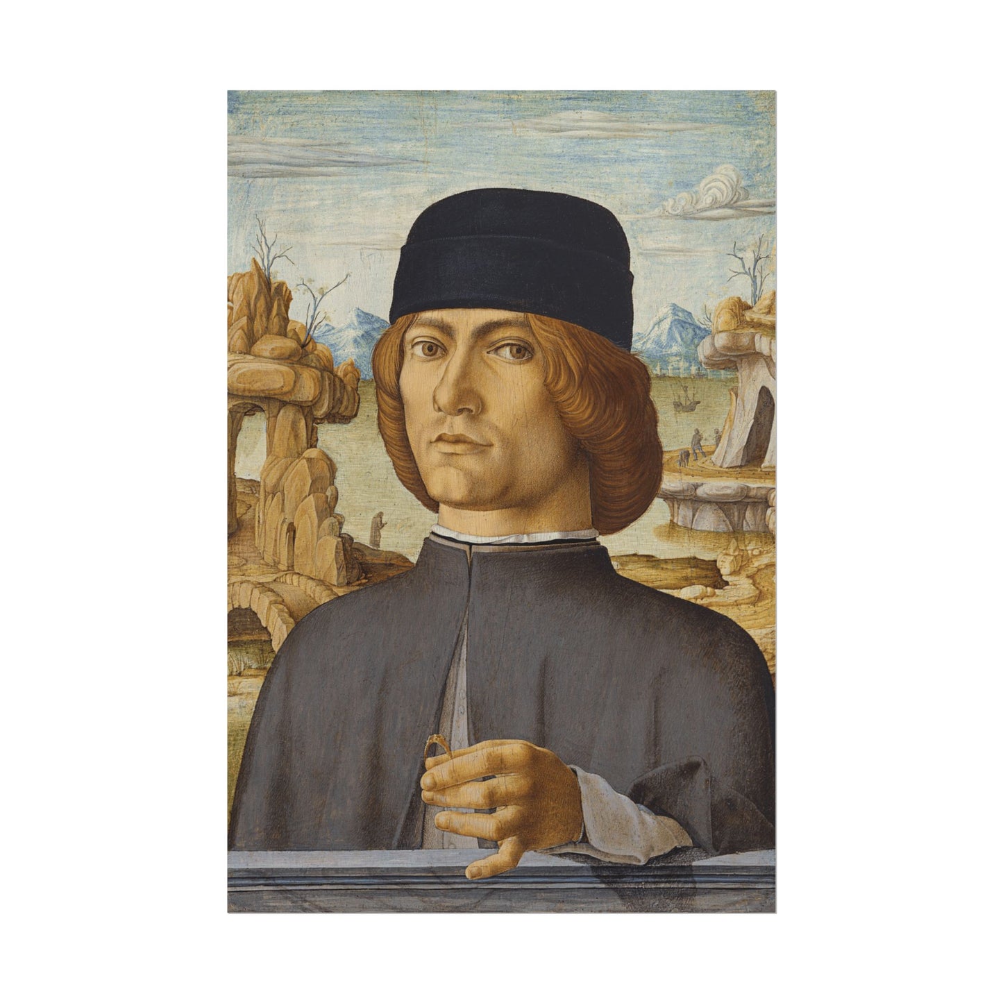 Portrait of a Man Reproduction