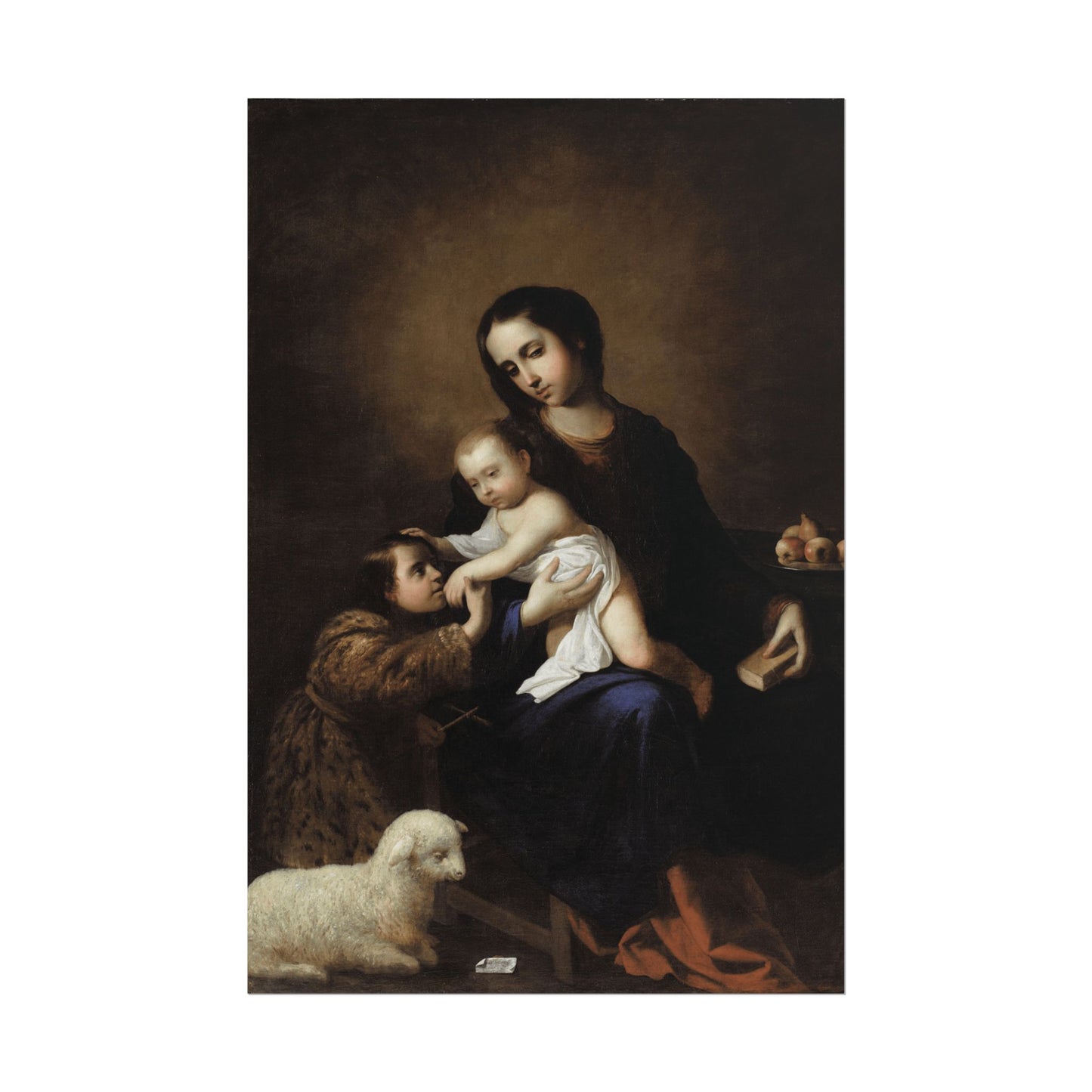 The Virgin and Child with the Infant St John the Baptist Reproduction