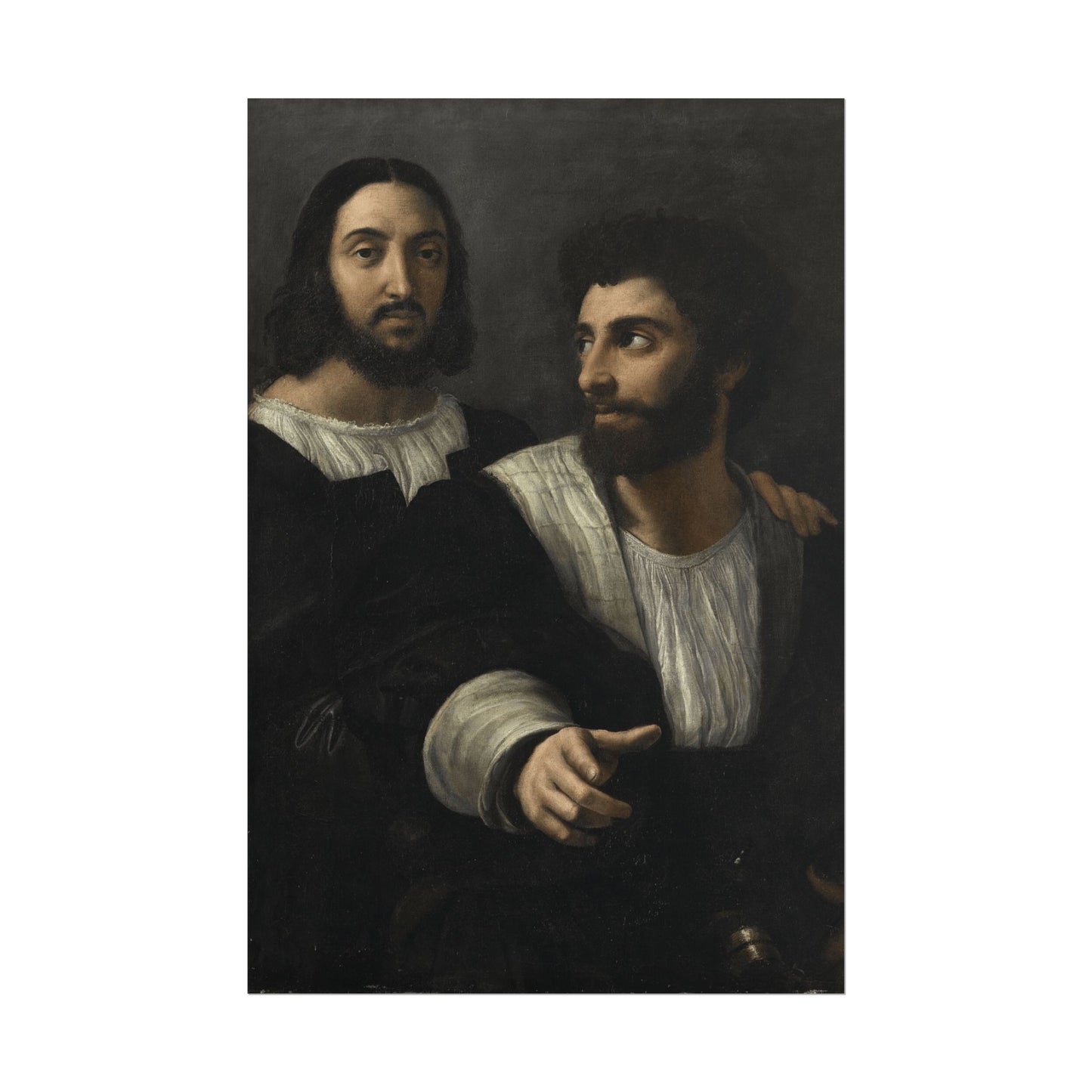 Self Portrait with a Friend Reproduction