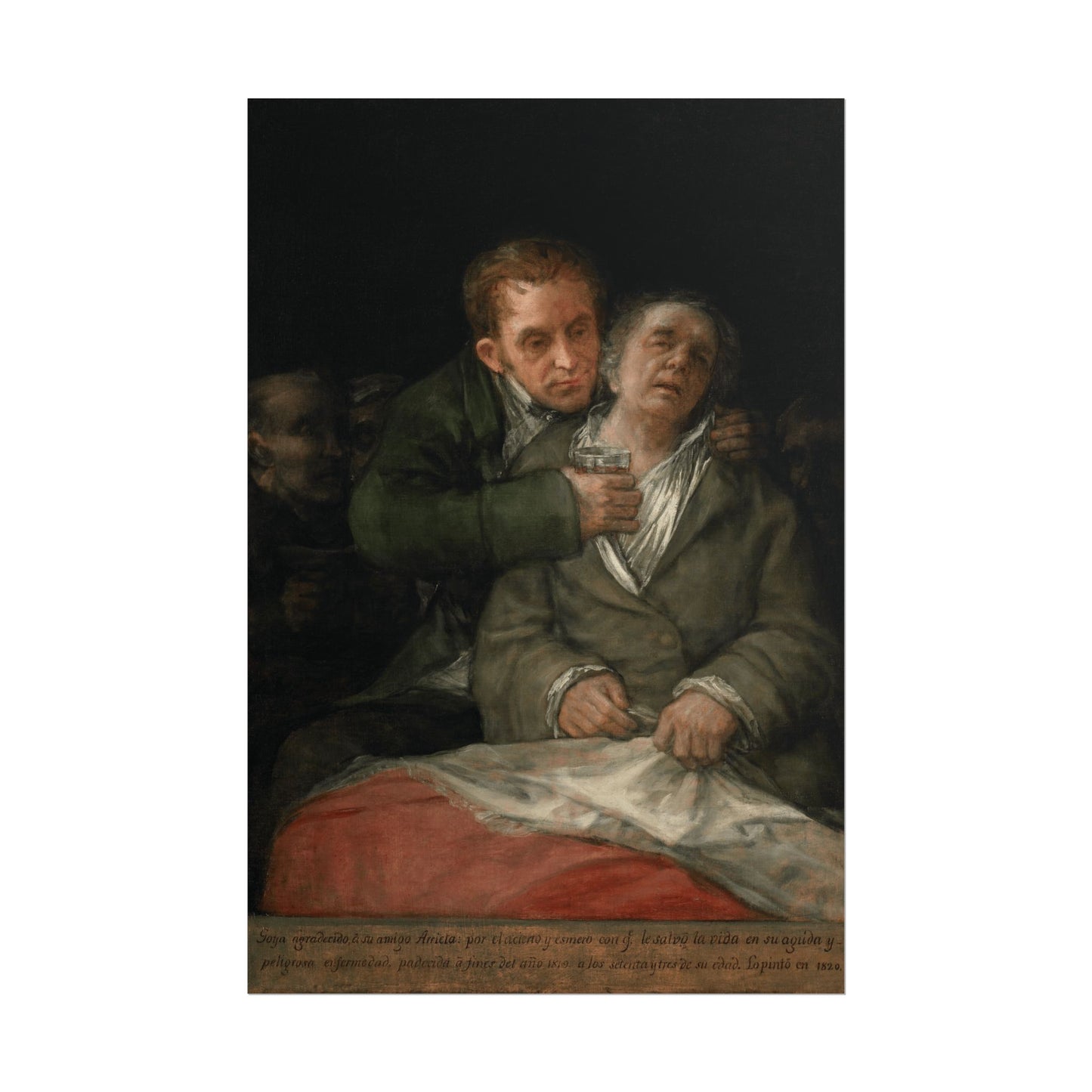 Self-Portrait with Dr. Arrieta Reproduction