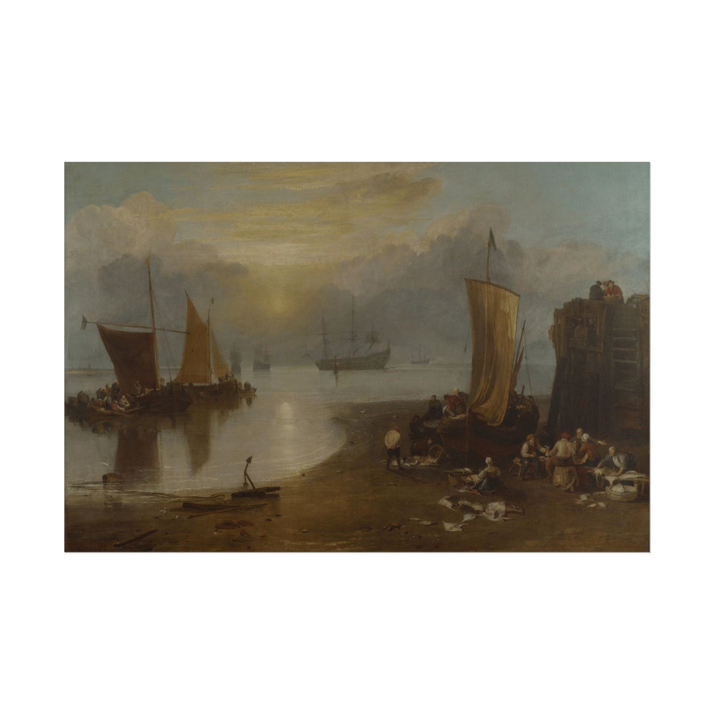 Sun Rising through Vapour Reproduction