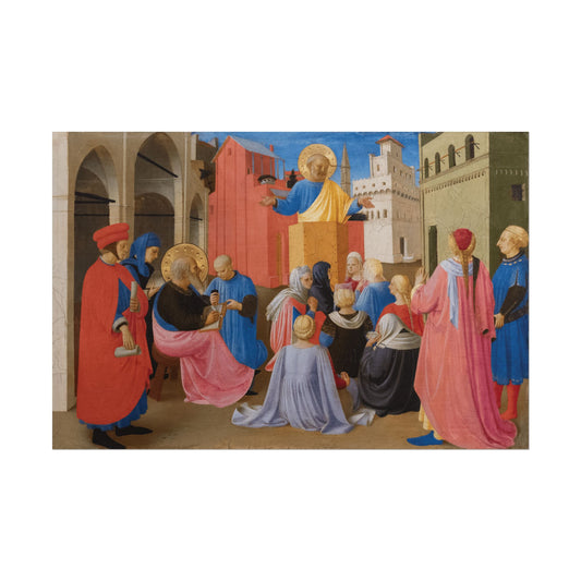 St Peter Preaching in the Presence of St Mark Reproduction
