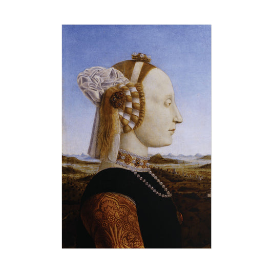 Portrait of Battista Sforza Reproduction