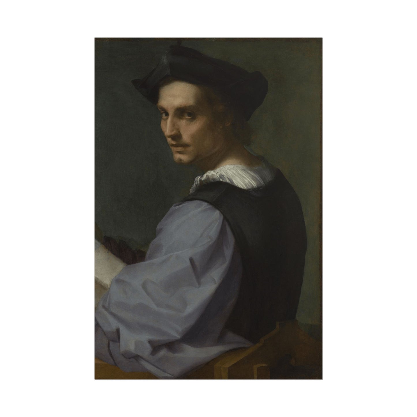 Portrait of a Young Man Reproduction