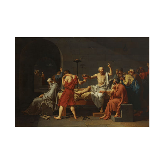 The Death of Socrates Reproduction