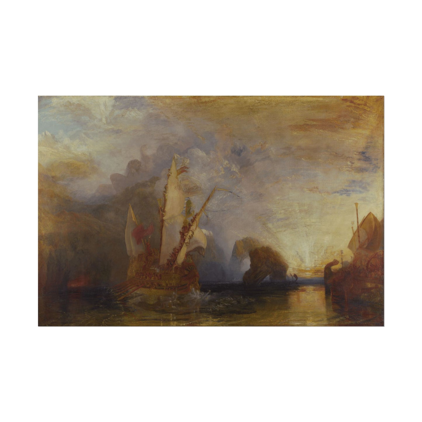 Ulysses Deriding Polyphemus Reproduction