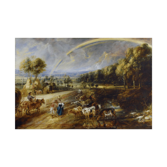 Landscape with a Rainbow Reproduction
