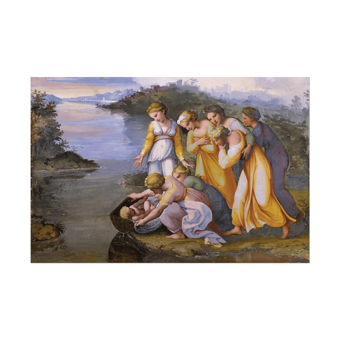 Moses Saved from the Water Reproduction