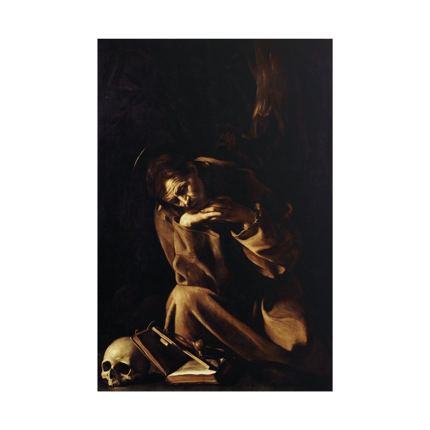 Saint Francis in Meditation Reproduction