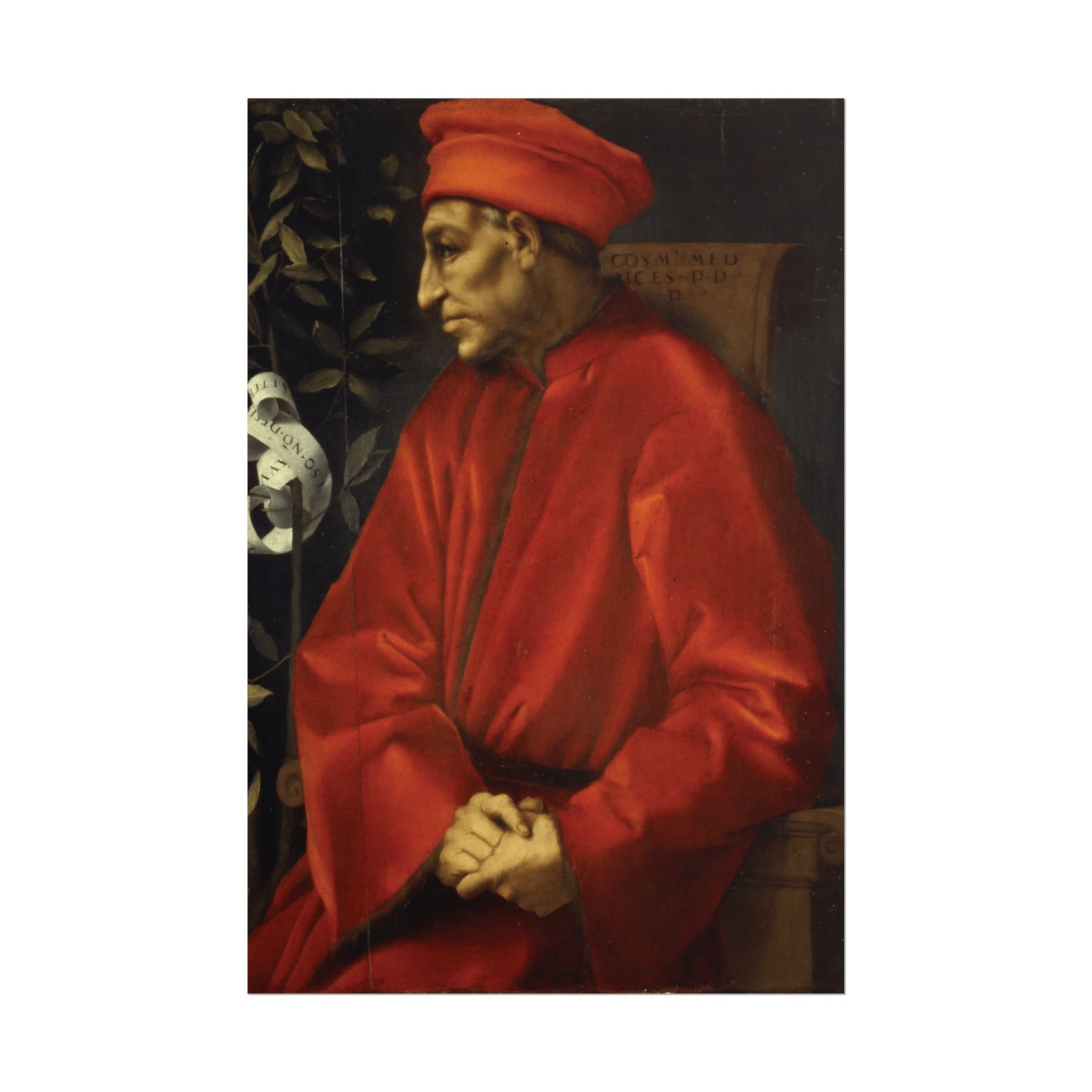 Portrait of Cosimo de' Medici the Elder Reproduction