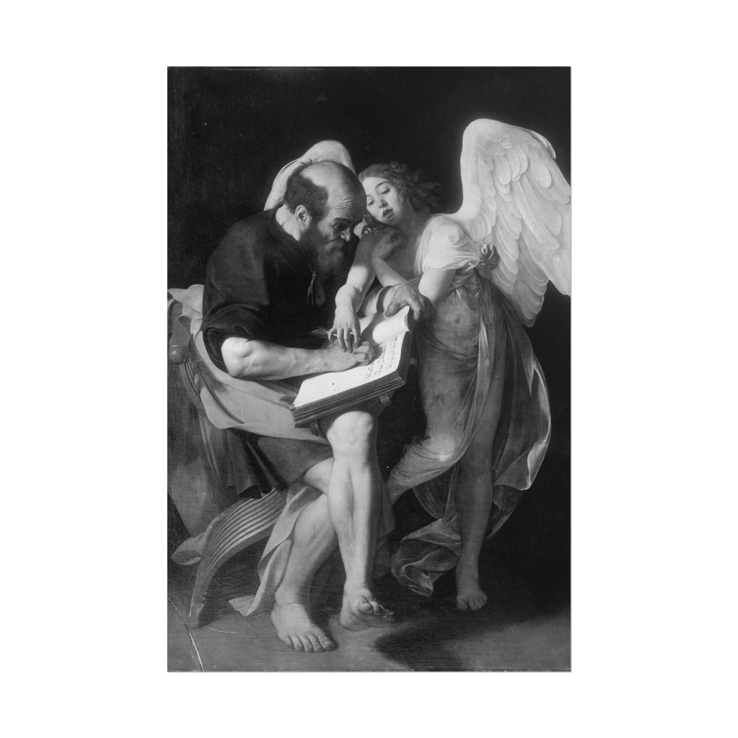 Saint Matthew and the Angel Reproduction