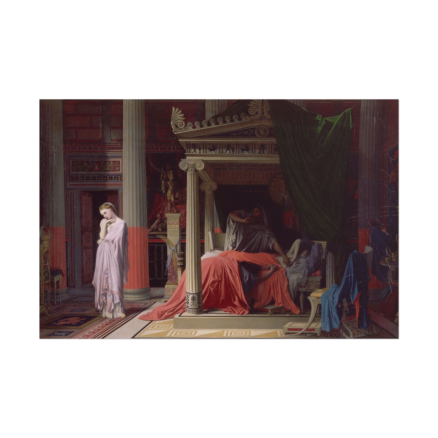 Antiochus and Stratonice Reproduction