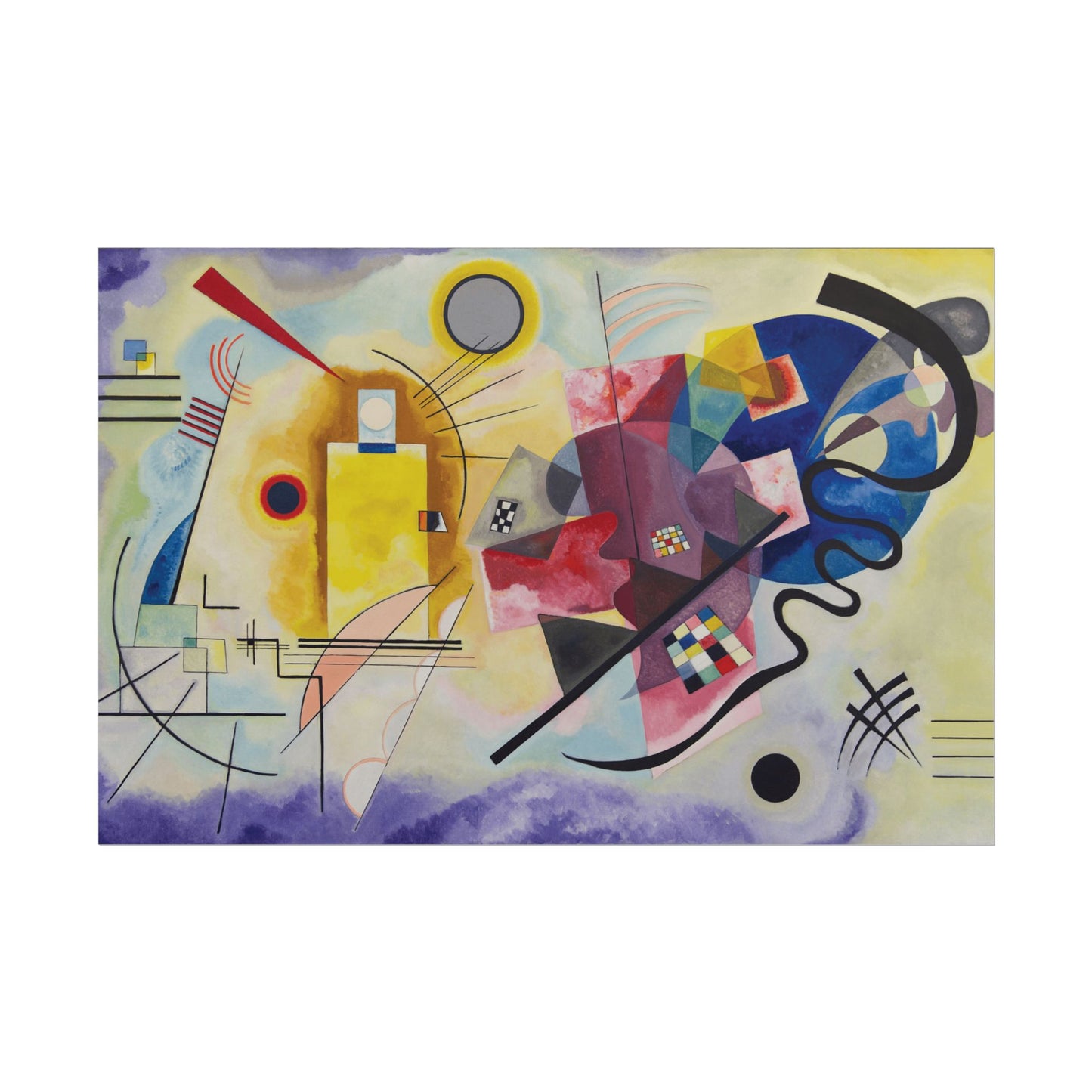 Yellow-Red-Blue Reproduction