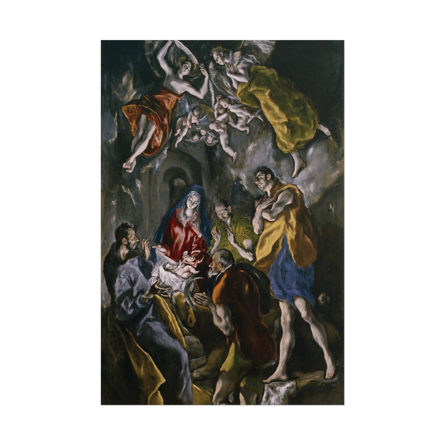 The Adoration of the Shepherds Reproduction