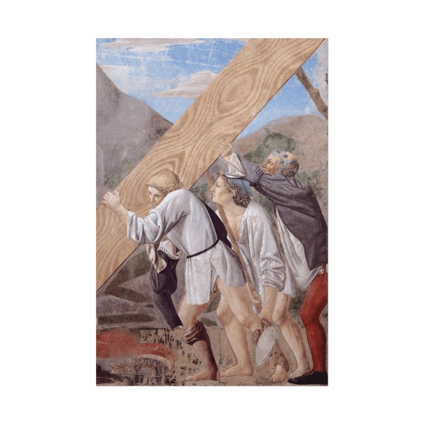 Burial of the Holy Wood Reproduction