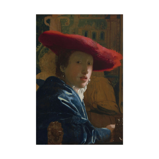 Girl with a Red Hat Reproduction