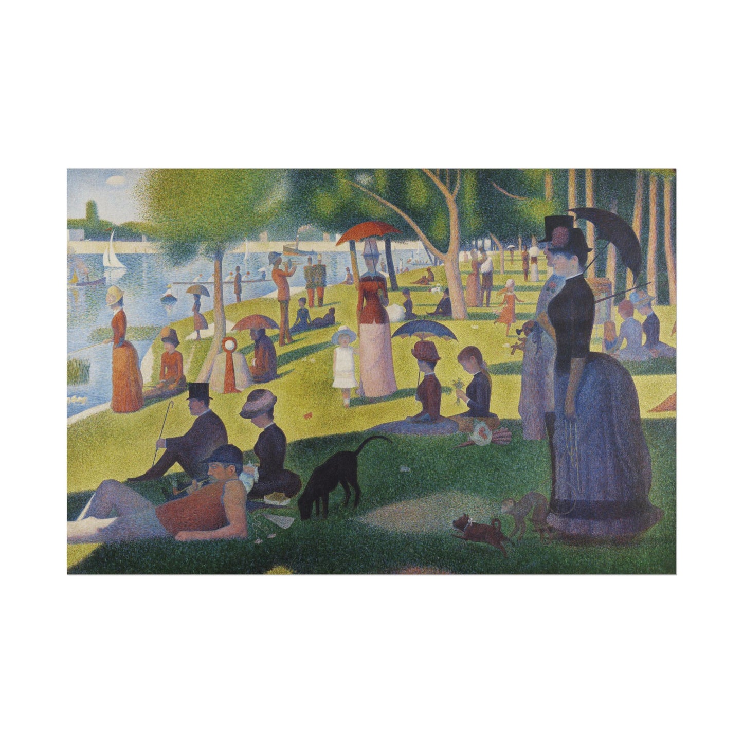 A Sunday Afternoon on the Island of La Grande Jatte Reproduction