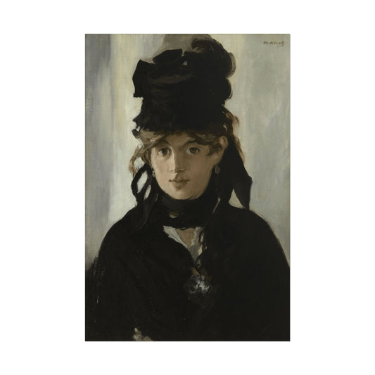 Berthe Morisot with a Bouquet of Violets Reproduction