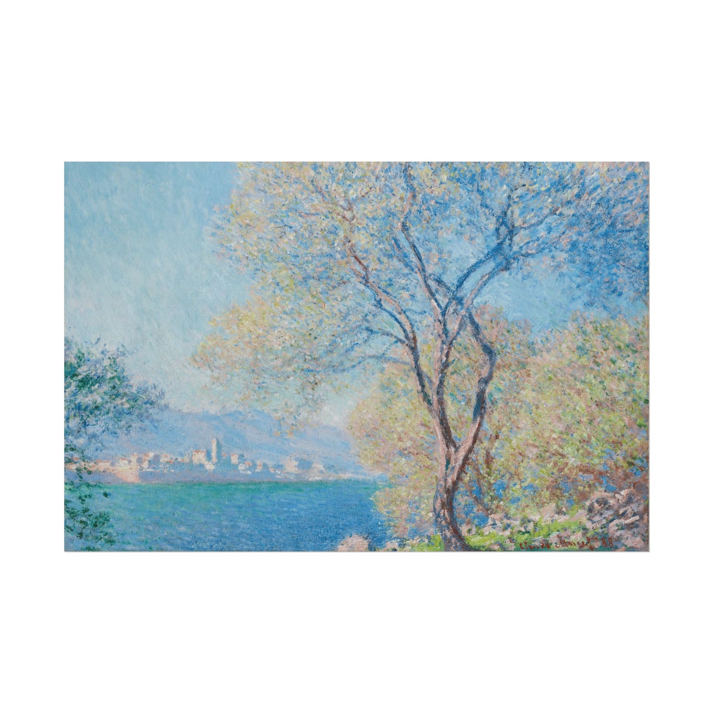 Antibes Seen from La Salis Reproduction